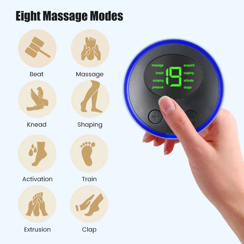 Massageador de pescoço e ombro - EMS Portátil